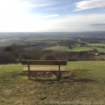 Blue Bell Hill Bench View