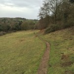 Queendown Warren - Downhill path