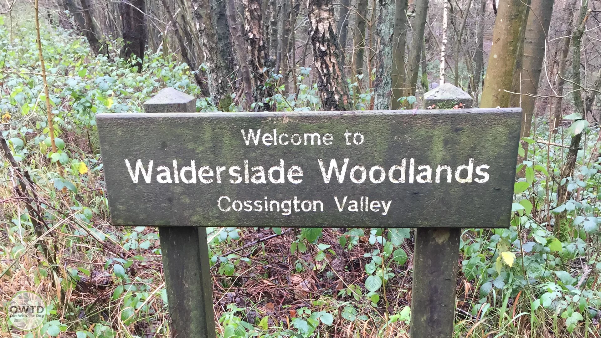 Welcome to Cossington Valley sign post