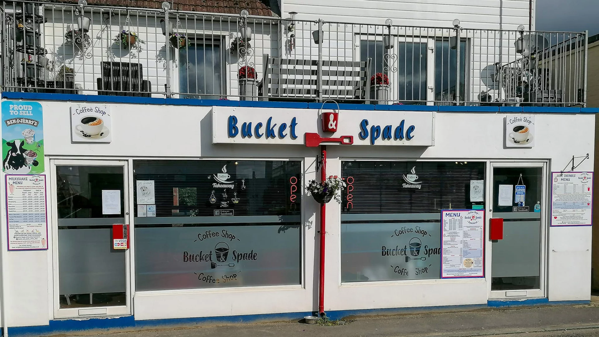 Bucket and Spade Coffee Shop Dymchurch Kent