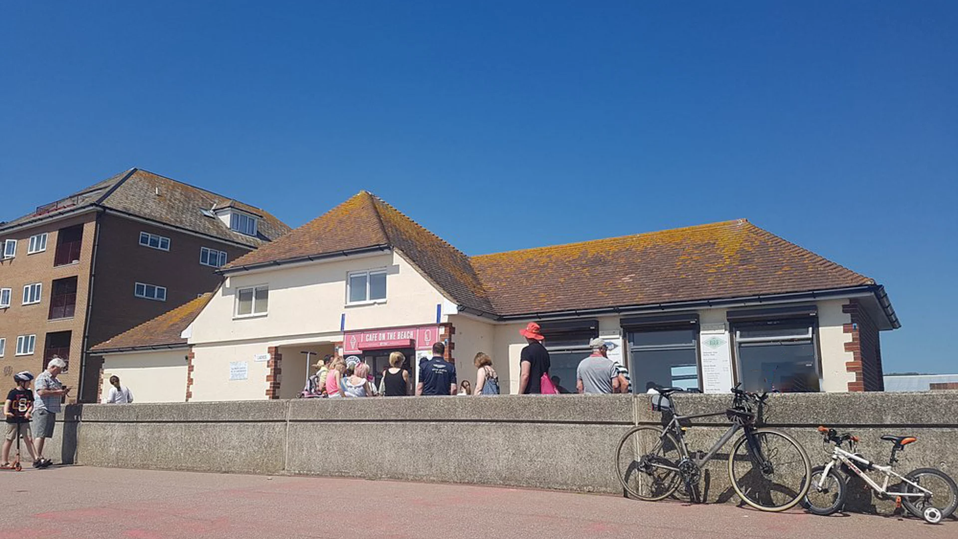 Cafe on the Beach Hythe Kent