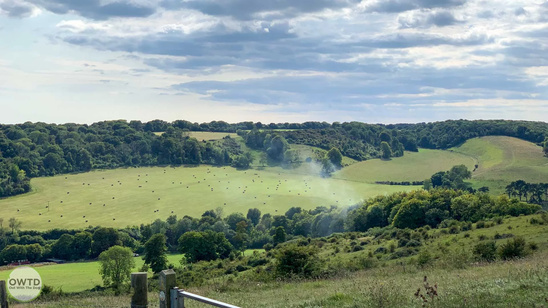 View from Lydden Temple Nature Reserve