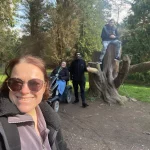 Family outing at Bedgebury Pinetum