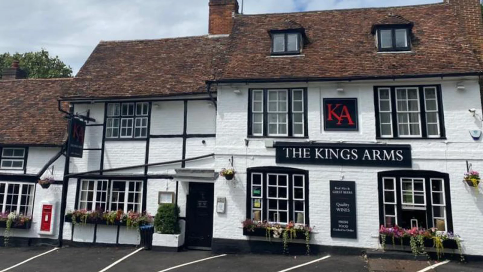 The Kings Arms Boxely Outside